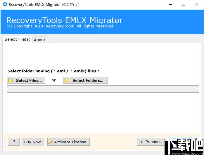 RecoveryTools EMLX Migrator下载,文档转换,格式转换