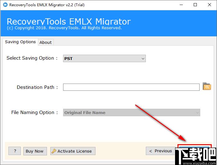 RecoveryTools EMLX Migrator下载,文档转换,格式转换