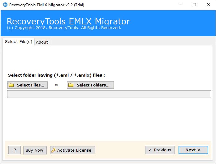 RecoveryTools EMLX Migrator下载,文档转换,格式转换