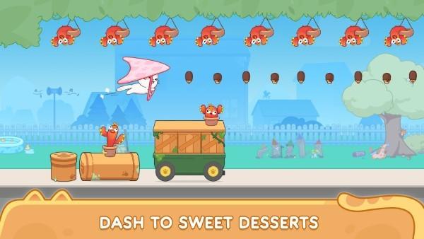 喵咪冲刺游戏(cat dash)下载,喵咪冲刺,节奏游戏,冒险游戏